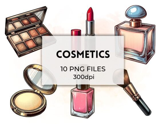 Download Cosmetics Clipart Makeup PNG Graphics - Graphic Collection