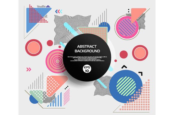 Download Round Abstract of Geometric Graphic - Graphic Collection