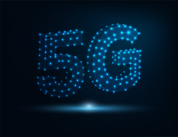Download Low Poly 5G Technology Graphic Element - Graphic Collection