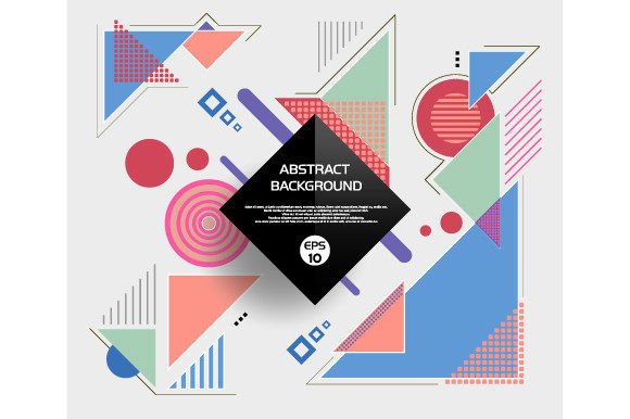 Download Abstract of Geometric Graphic Model - Graphic Collection