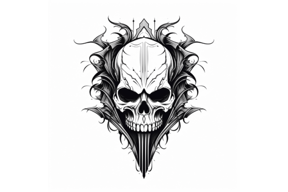 Download Hand Drawing Hand Vw Skull Logo - Skull logo Collection